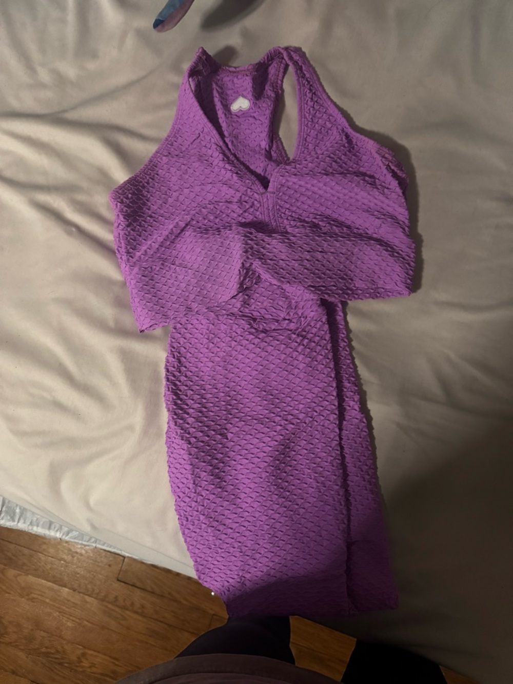 Booty by Brabants Purple Two-Piece Active Set